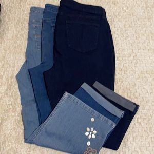 Women’s jeans size 16 (J.Jill and NYDJ)